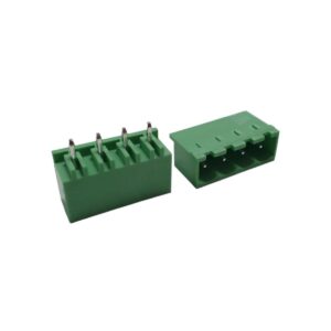 Kit com 192x Conector Borne 4 Vias Macho 180G 2EGTVC-5.08-04-14-00 Verde