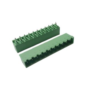 Kit com 192x Conector Borne 11 Vias Macho 180G 2EGTVC-5.08-11-14-00 Verde