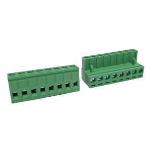 Kit com 192x Conector Borne 8 Vias Femea 90G 2EGTK-5.08-08-14-00 Verde