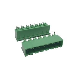 Kit com 192x Conector Borne 7 Vias Macho 90G 2EGTRC-5.08-07-14-00 Verde