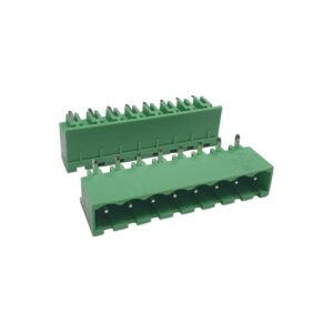 Kit com 192x Conectores Borne 8 Vias Macho 90G 2EGTRC-5.08-08-14-00 Verde