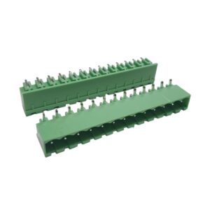 Kit com 192x Conector Borne 13 Vias Macho 90G 2EGTRC-5.08-13-14-00 Verde