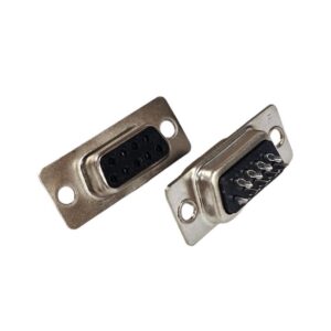 Kit com 20x Conector DB9 Fêmea 180 Graus Solda Fio