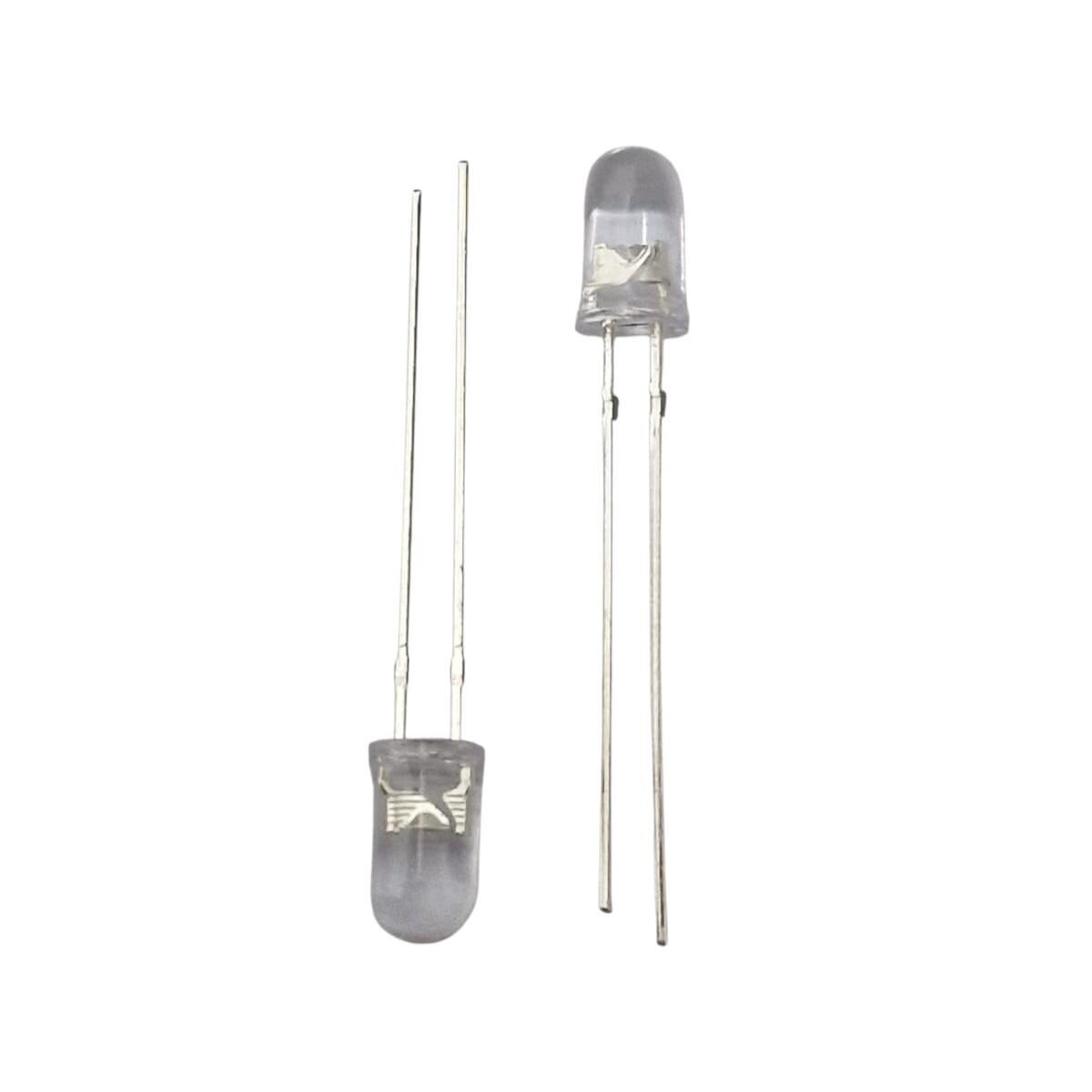 Kit com 1.000x Led 5mm Branco Ultra Bright 16000-18000mcd ST-500WWHL