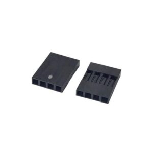 Kit com 20x Conector Lojamento Modu 1x4 Femea