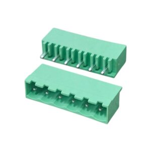 Kit com 200x Conector Borne 6 Vias Macho 180G GSP001VC-5.08-06P Verde