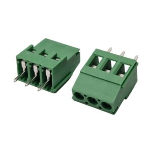 Kit com 50x Conector Borne 3 Vias 180 5,08MM BR903V