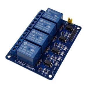 Módulo Relé 4 Canais 5V com Optoacoplador