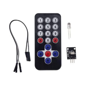 Kit Controle Remoto Infravermelho Módulo Ir Arduino