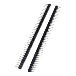 Kit com 100x Barra de Pinos Torneados 1x40 Reta 180 Graus