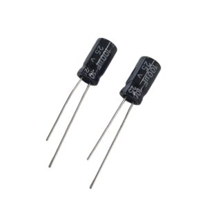 Kit com 1000x Capacitor Eletrolitico Rd 100uf 25v 20% 105c 6x11mm