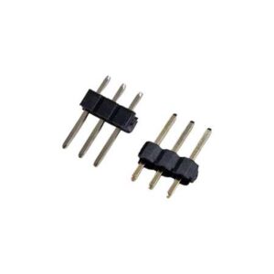 Kit com 20x Barra de Pinos 1x3 Reta 2,54mm