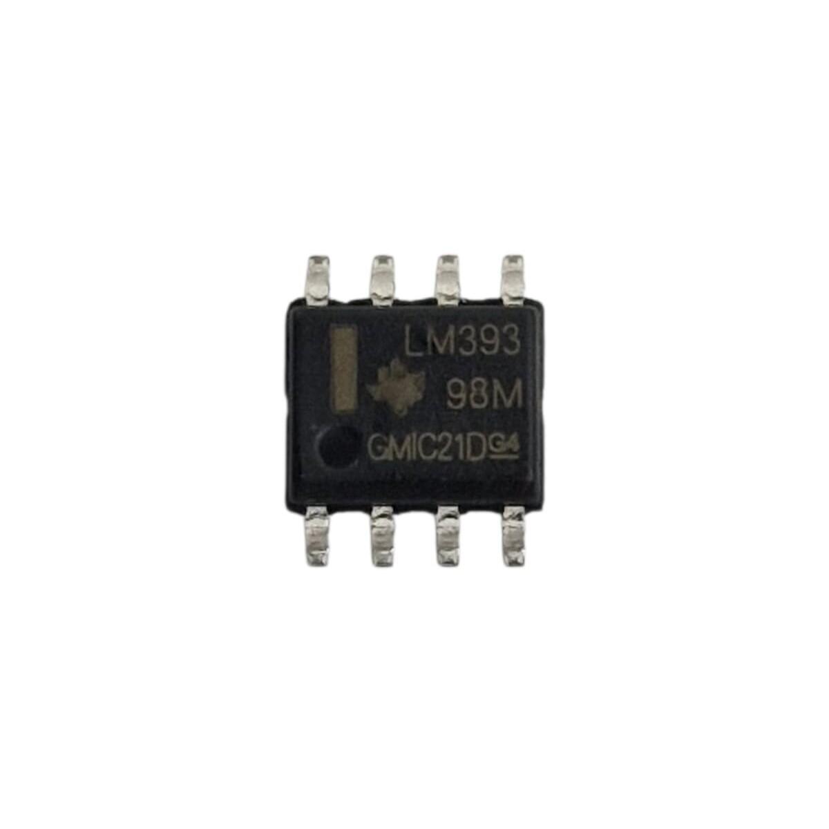 Kit com 100x Ci Smd LM393DR Soic-8
