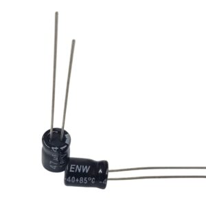 Kit com 10x Capacitor Eletrolítico Radial 47uF 16V 5x7mm -40C a +85C Agranel