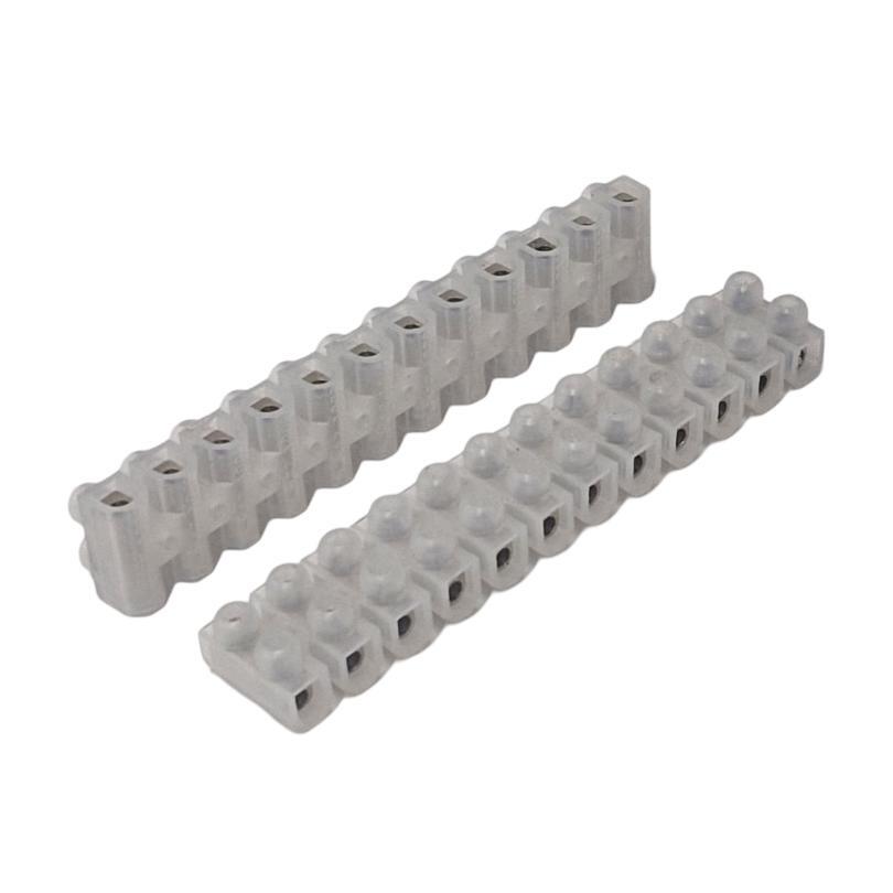 Conector Sindal Barra 12 Polos 6mm 112PE Emenda Elétrica