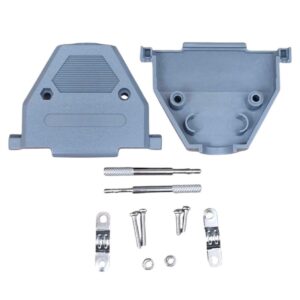 Kit com 10x Capa DB25 Cinza com Kit Parafuso Trava Longo
