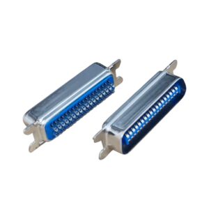 Kit com 20x Conector Macho Metálico para Cabo de Comunicação