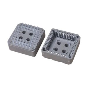 Kit com 5x Soquete Ci Plcc44 Marrom