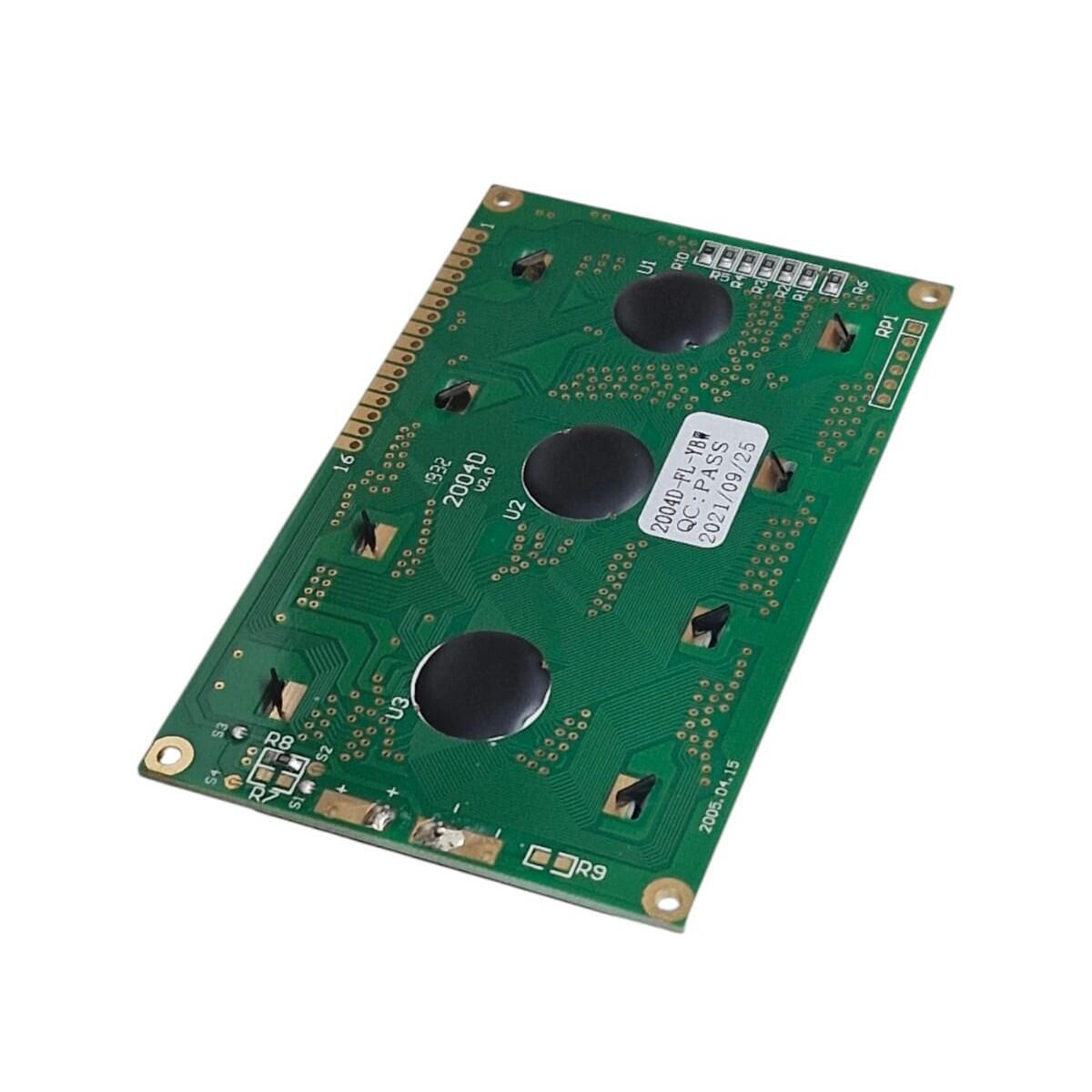 Display Lcd 20x4 Verde Com Backlight/ Mgd2004d-fl-ybs-02 - Imagem 3