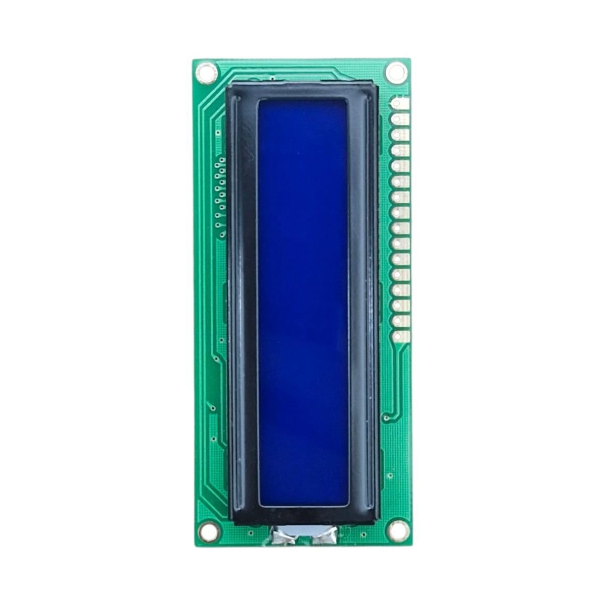 Display Lcd 16x2 Gdm1602a-nsw-bbs C/backlight Azul Arduino - Imagem 2