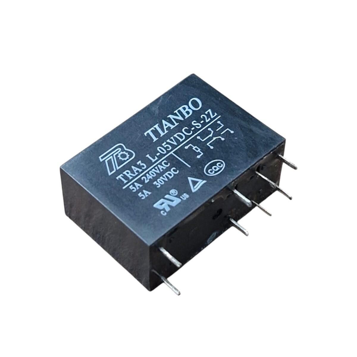 Kit com 20x Rele Tra3 L-05vdc-s-2z 5a 240vac 5 - Imagem 3