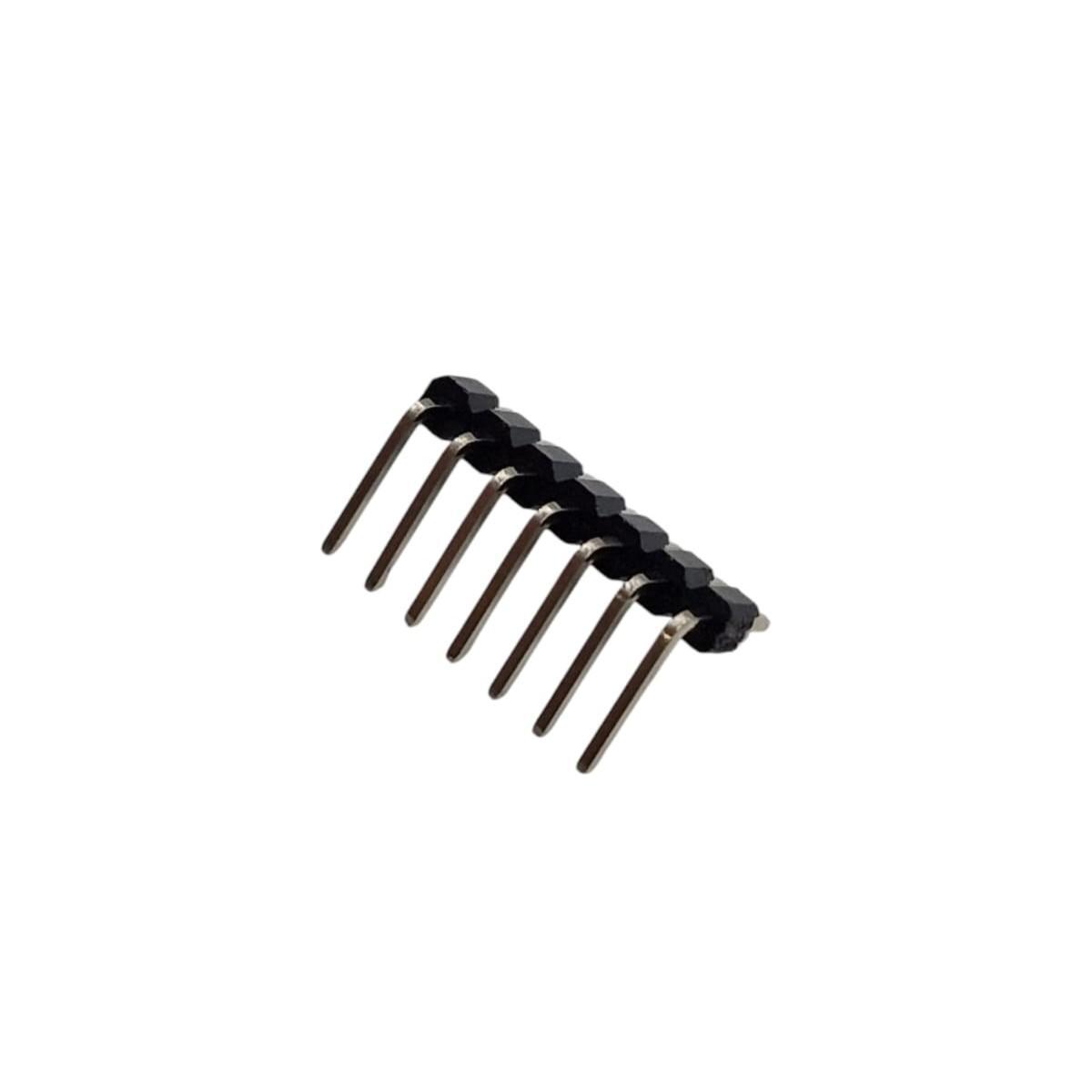 Kit com 200x Barra de Pino 1X7 90G Invertida - Imagem 2