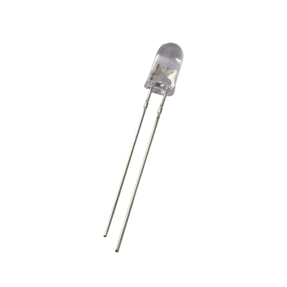 Kit com 1.000x Led 5mm Branco Ultra Bright 16000-18000mcd ST-500WWHL - Imagem 2