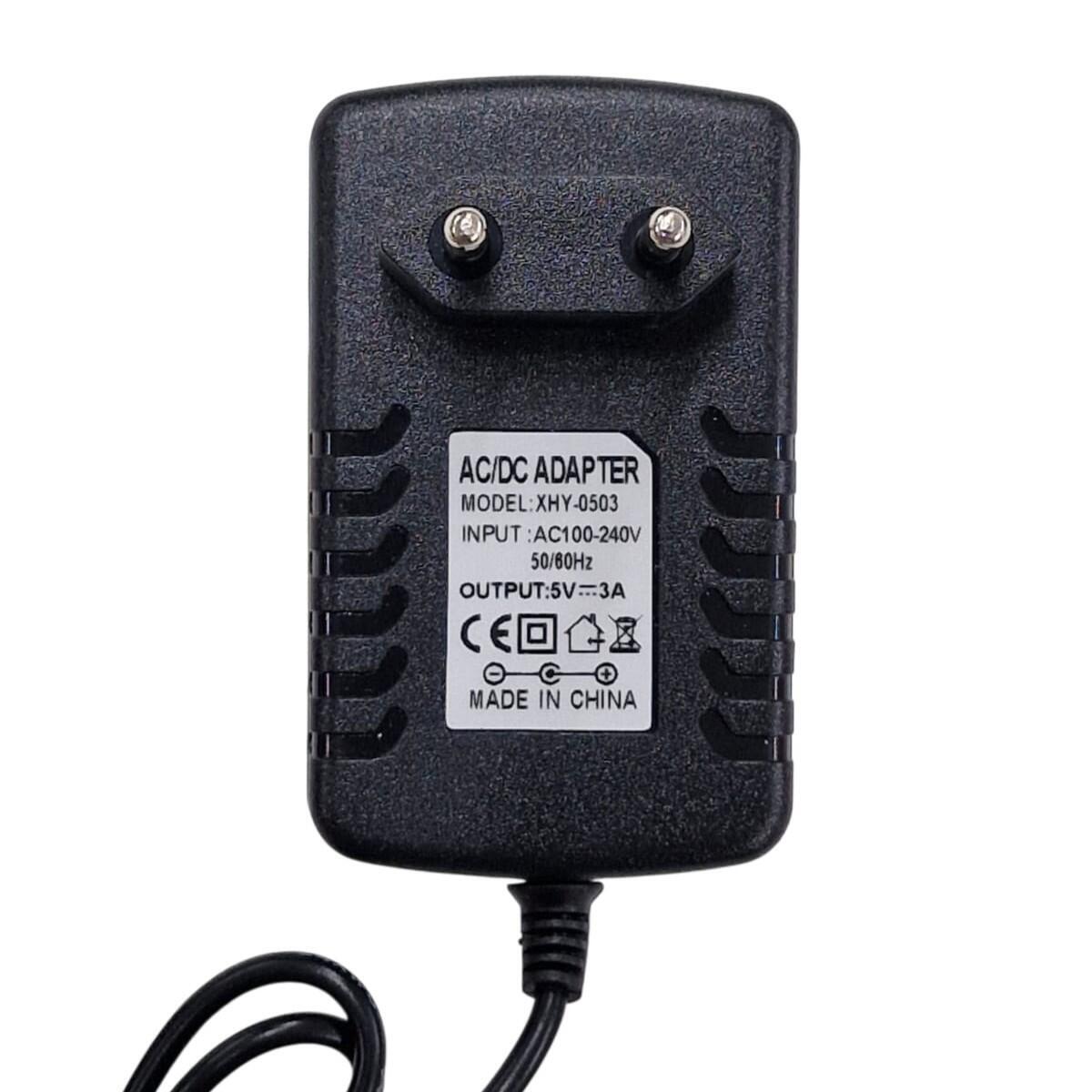 Fonte 5V 3A Micro USB V8 C/ Interruptor Bivolt para Raspberry Pi - Imagem 2