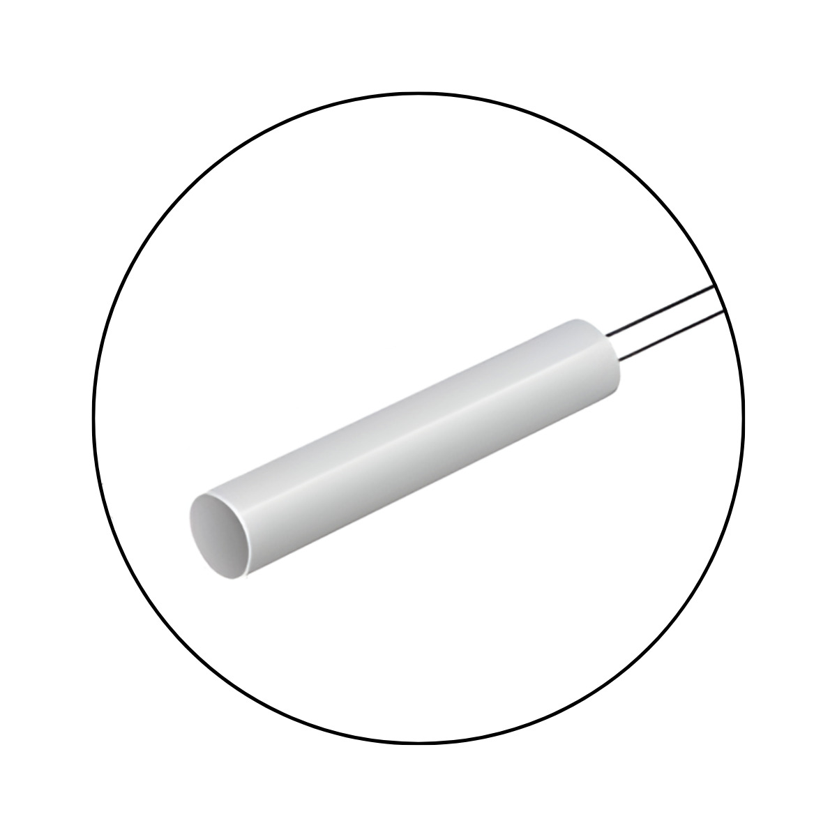 Kit com 50x Sensor de Temperatura Ceramico Pt100 Classe A 600 P0K1.281.6W.A.007.R - Imagem 2