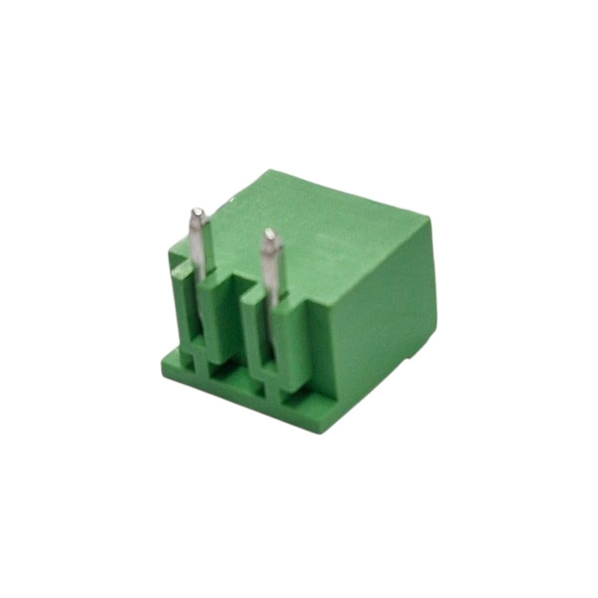 Kit com 500x Conector Borne 2 Vias 2EDGRC-5.08-2P para Placa PCB - Imagem 2