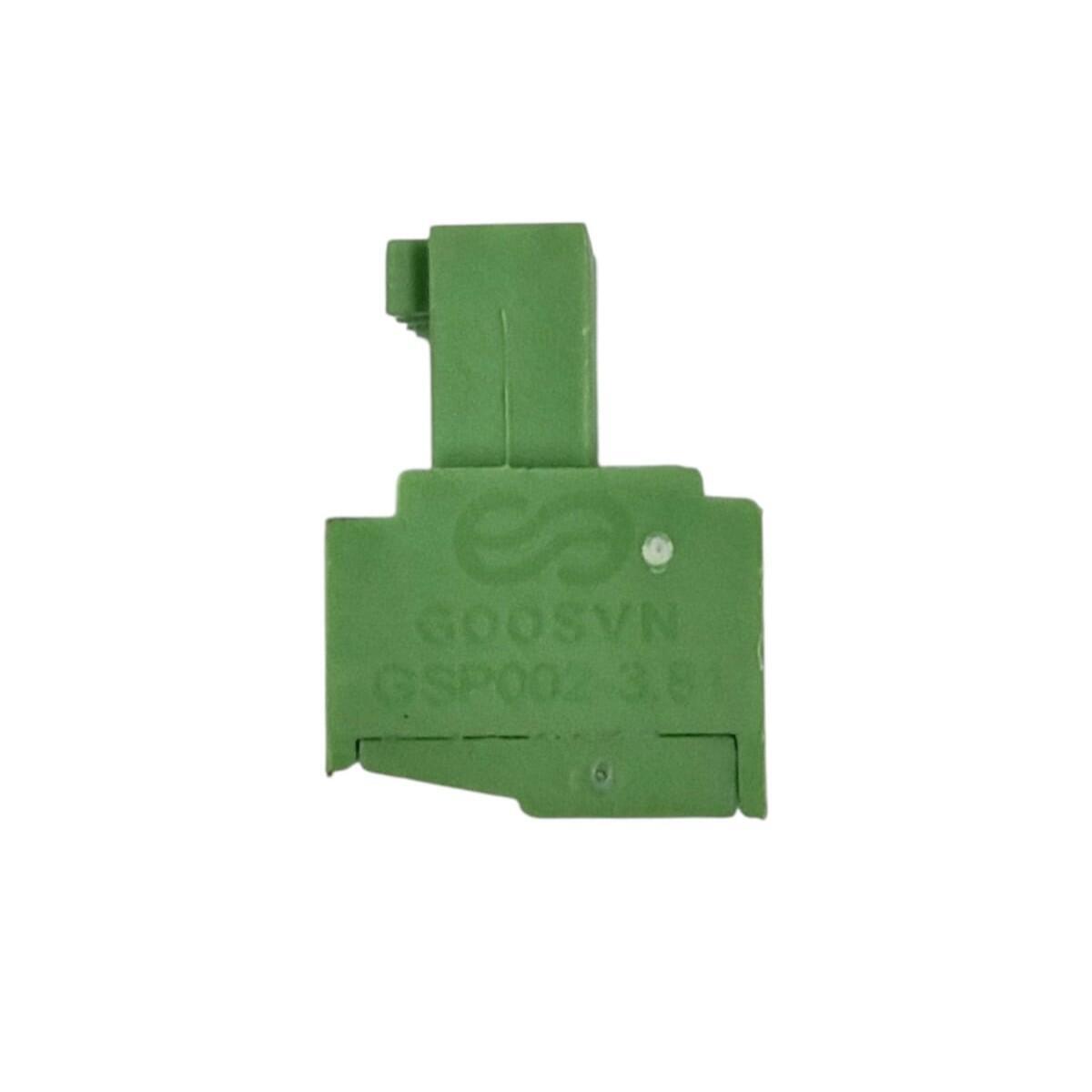 Kit com 50x Conector Borne 12 Vias Femea 180G GSP002-3.81-12P-4A Verde - Imagem 3