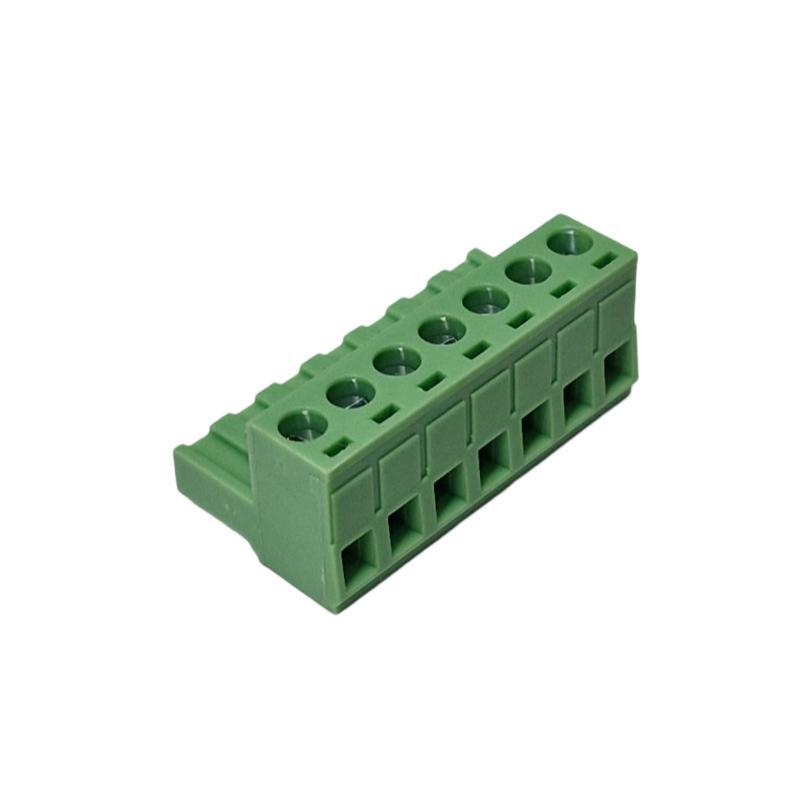 Kit com 100x Conector Borne 7 Vias Femea 90G 2EDGK-5.08-07-14-000 Verde - Imagem 2