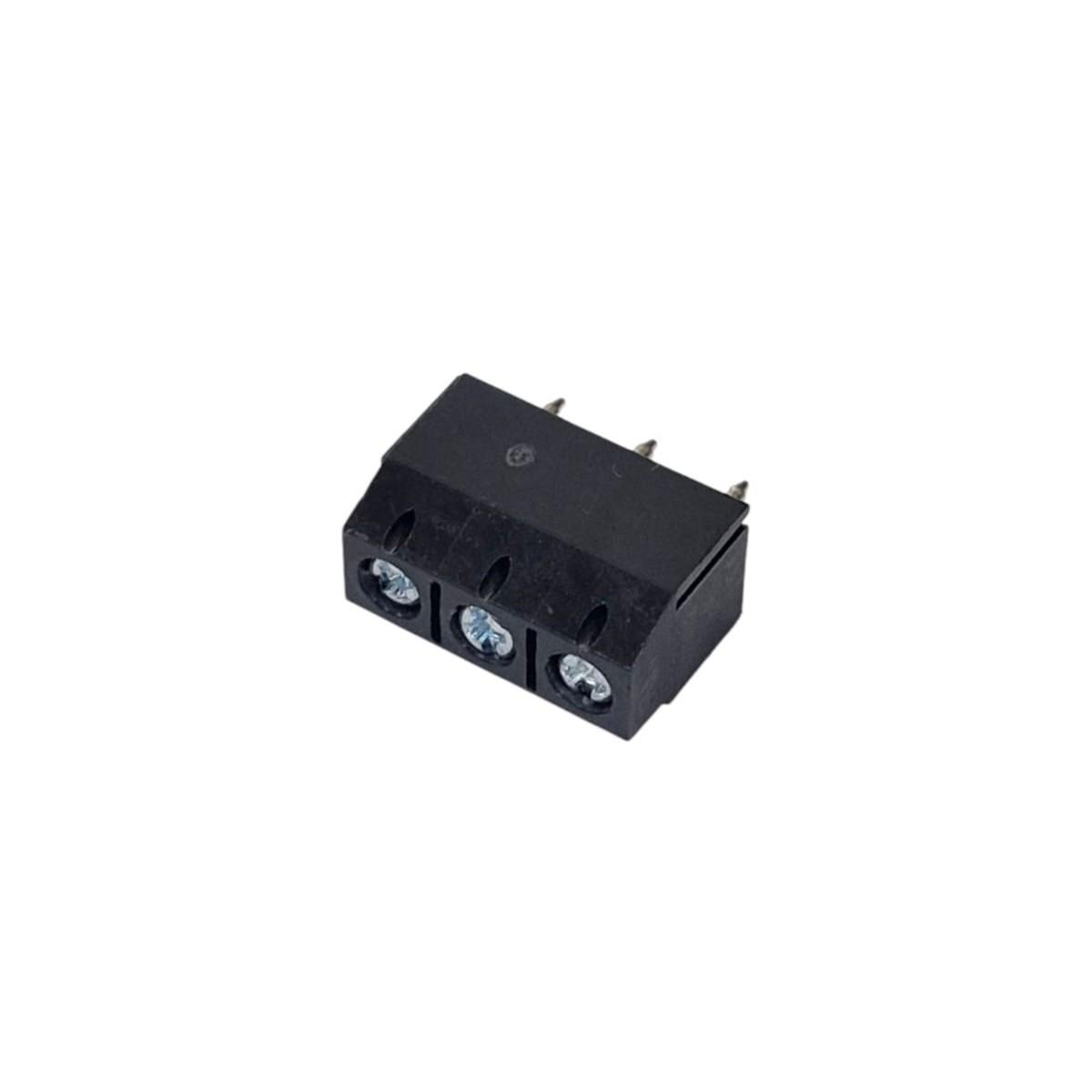 Kit com 100x Conector Borne KRE 3 Vias 10mm GS002S-5.00-03P-3 Preto - Imagem 2
