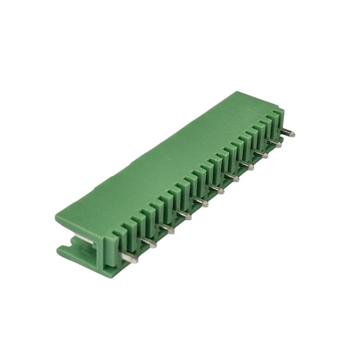 Kit com 10x Conector Borne Macho 11 Vias 180g 5,08mm 2EDGV-11VIAS - Imagem 2