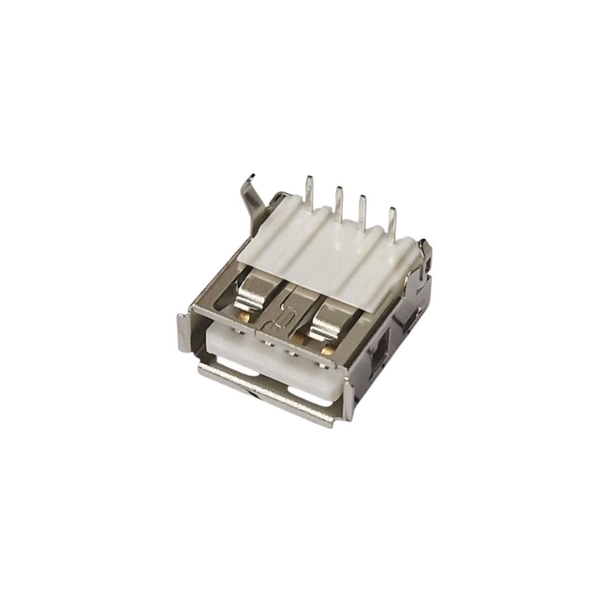 Kit com 20x Conector USB 2.0 Tipo A 4 Pinos R/A para Placa PCI - Imagem 2