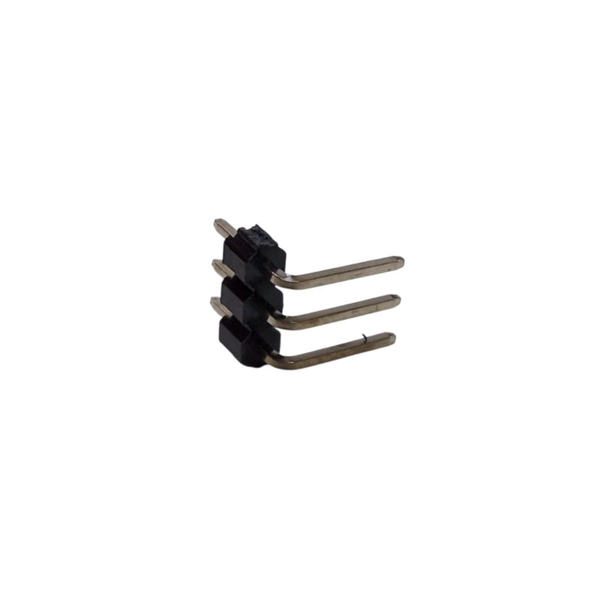 Kit com 50x Barra de Pinos 1x3 90 Graus - Imagem 2