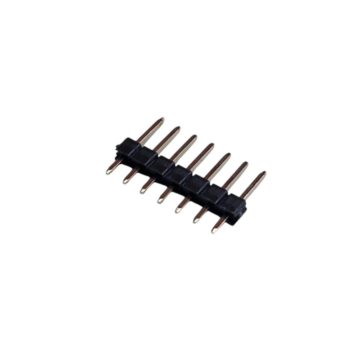 Kit com 20x Barra de Pinos 1x7 Reta 2,54mm - Imagem 2