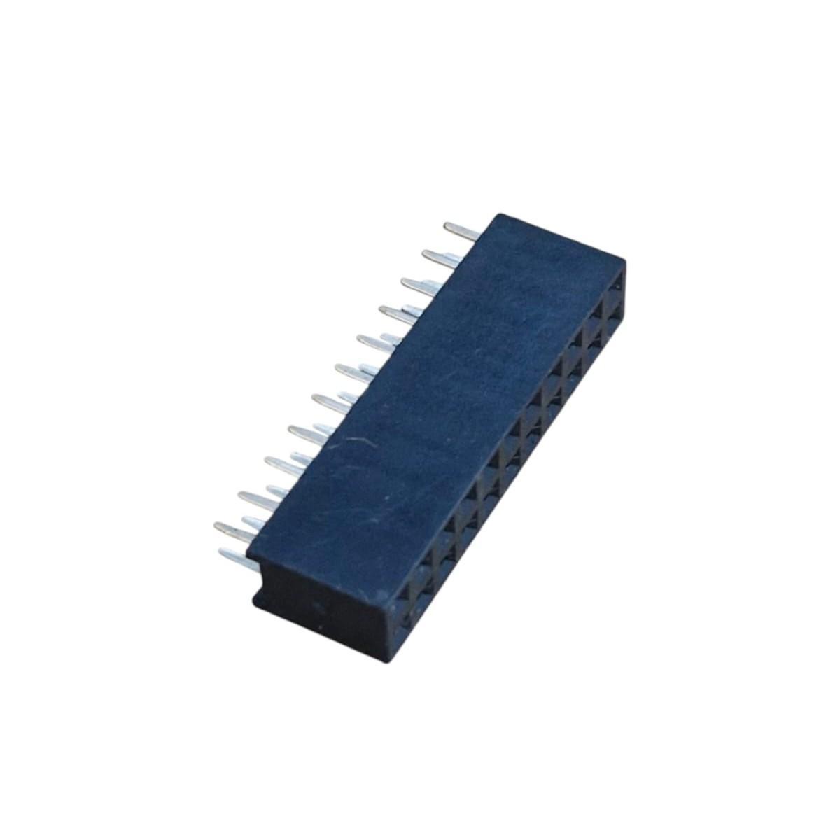Kit com 10x Conector Fêmea Modu 2x11 180 para PCI 22 Pinos - Imagem 3