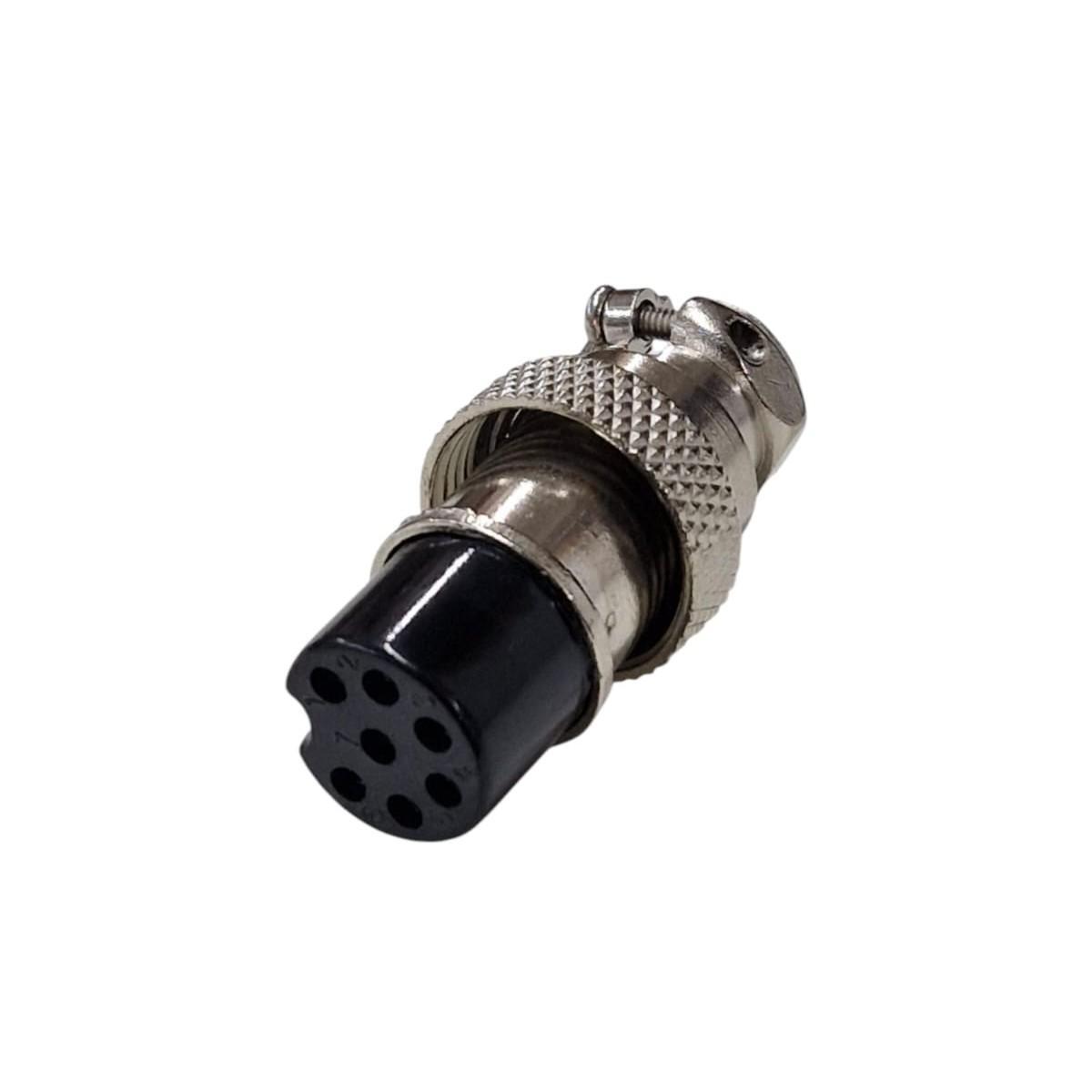 Kit com 50x Conector Mike Fêmea 7 Vias GX16-7 LS3006-3013 - Imagem 3