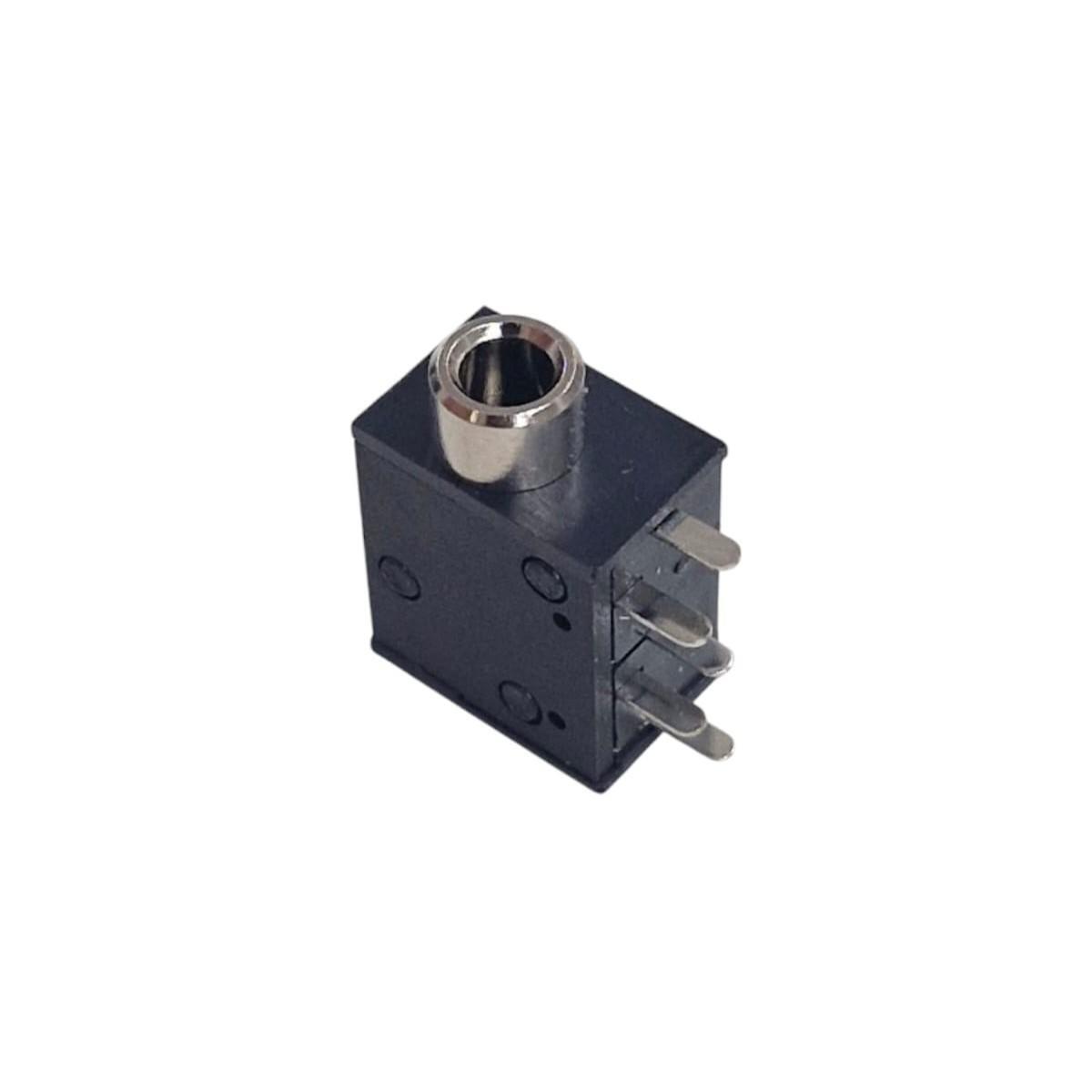 Kit com 20x Conector Jack J2 P2 Fêmea Estéreo 3,5mm 5 Pinos SJ1-3535N - Imagem 2