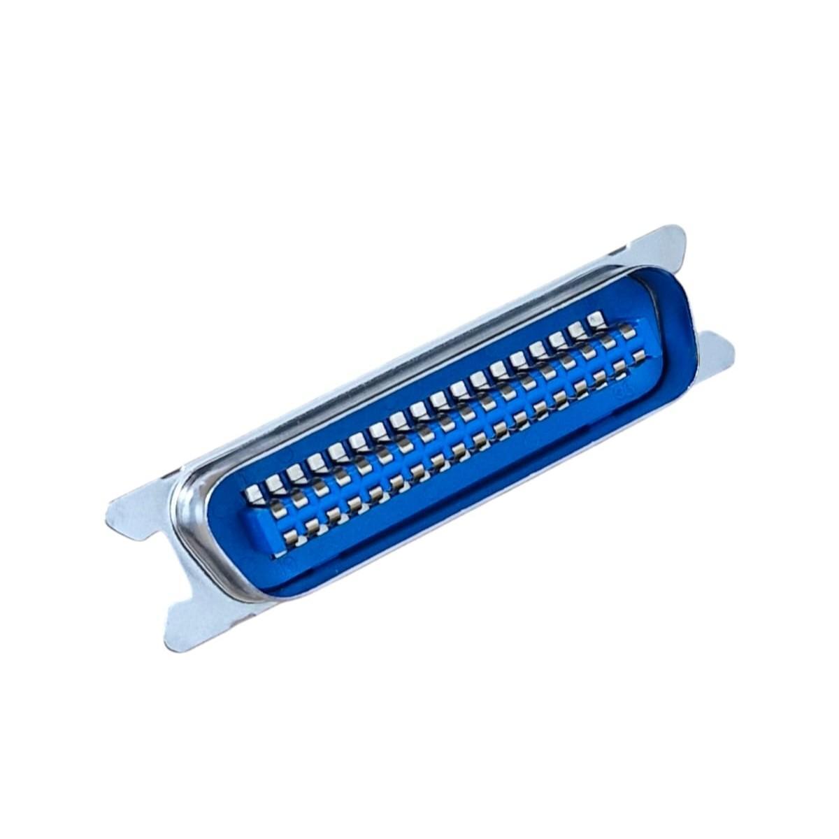 Kit com 20x Conector Macho Metálico para Cabo de Comunicação - Imagem 2