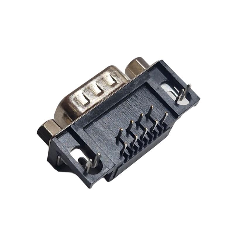 Kit com 100x Conector DB9 Macho 90 Graus DS1037-09MNAKT74-0CC - Imagem 4