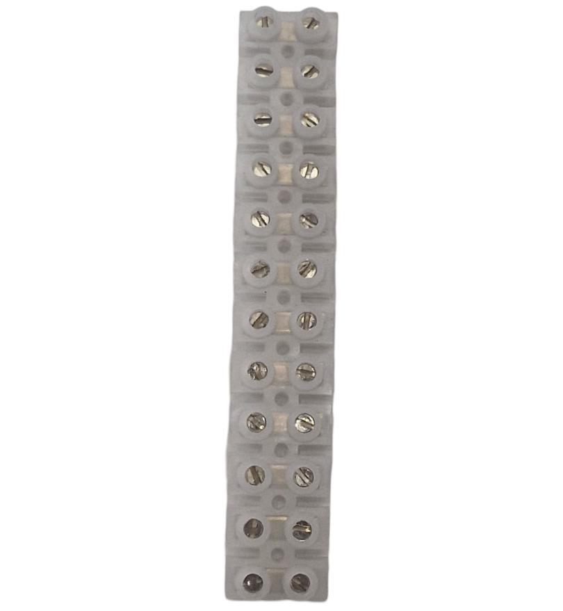 Conector Sindal Barra 12 Polos 6mm 112PE Emenda Elétrica - Imagem 2