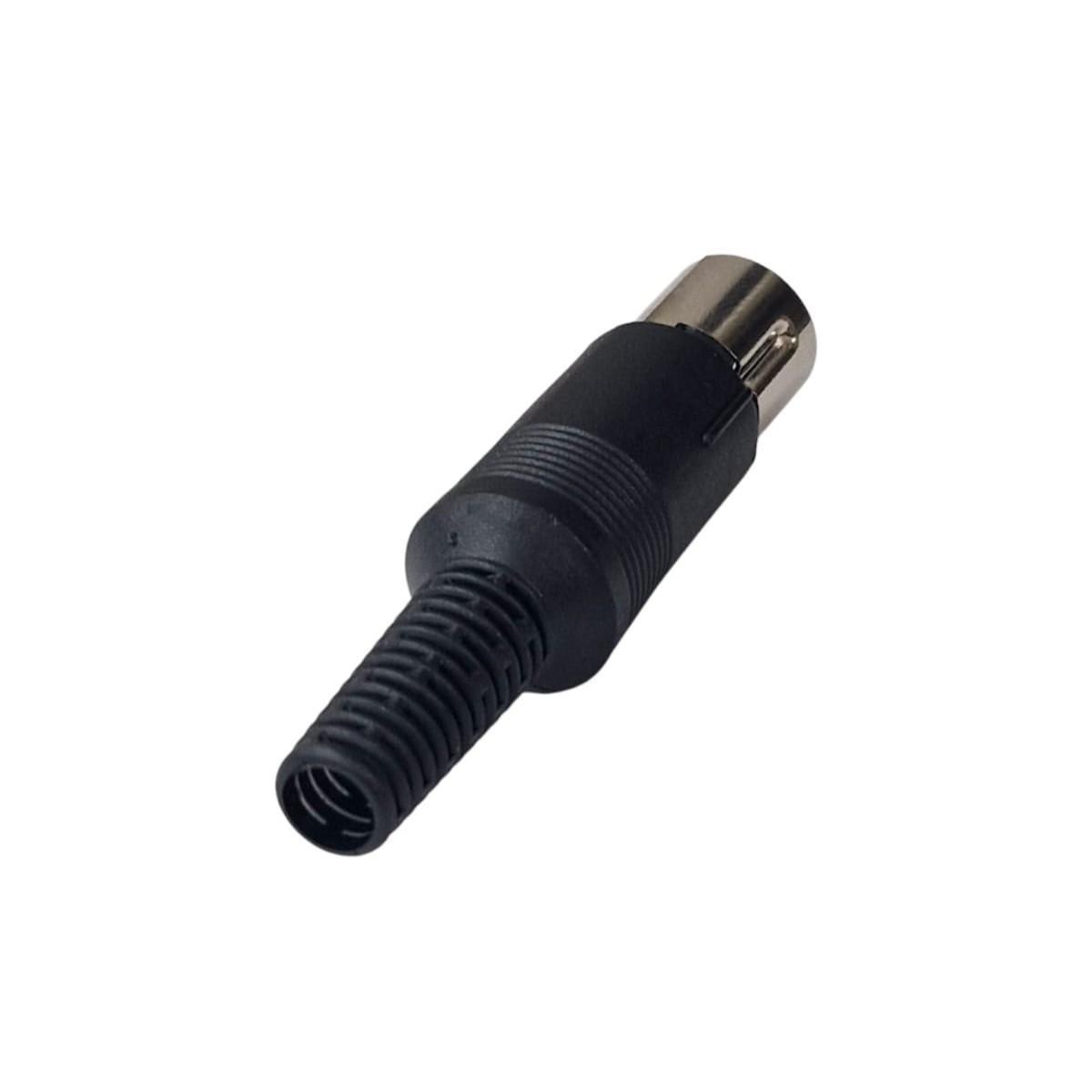 Conector DIN 6 Pinos Macho SD-60 Plugue Para Cabo - Imagem 3