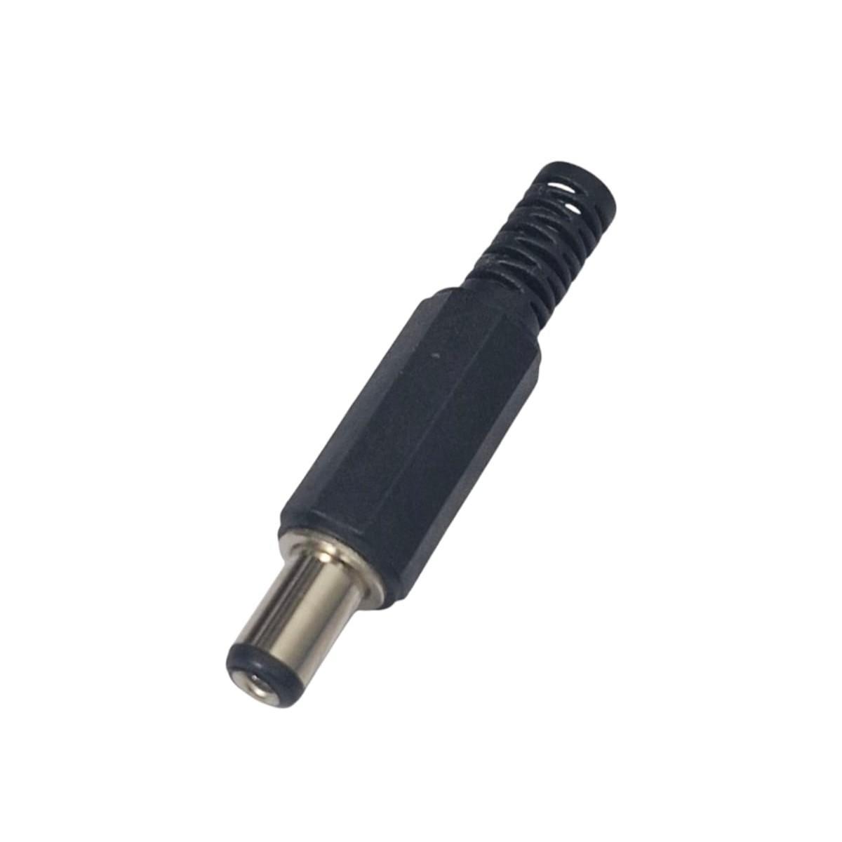 Kit com 50x Plug Conector P4 Macho 2,5mm com Mola FR1812S - Imagem 3