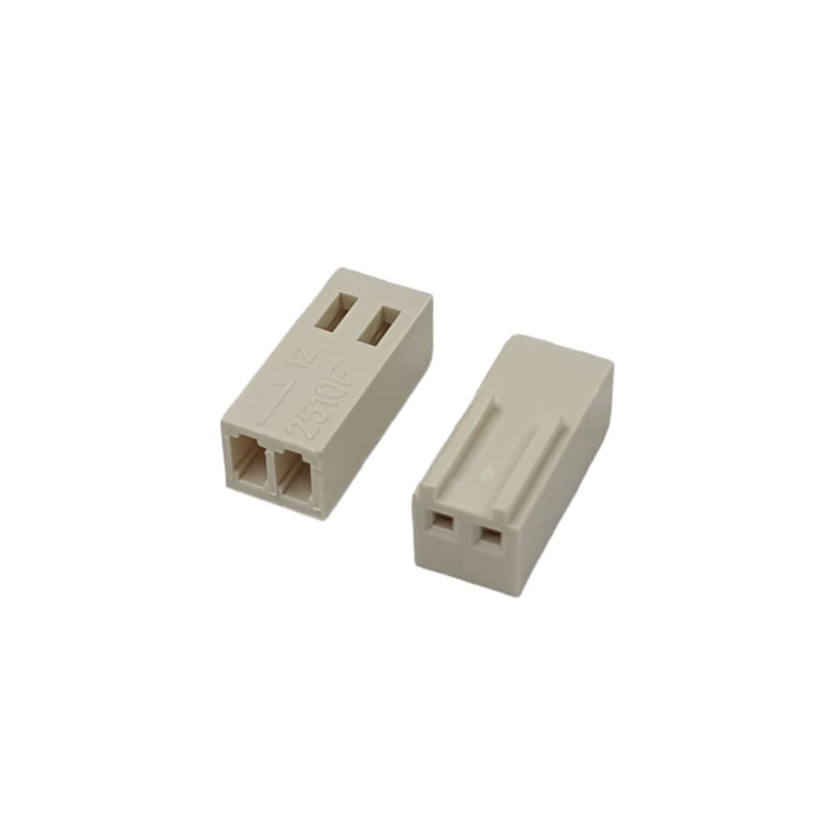 Kit com 2000x Conector KK Femea 2 Vias I-DS1070-SCV02 5051-02