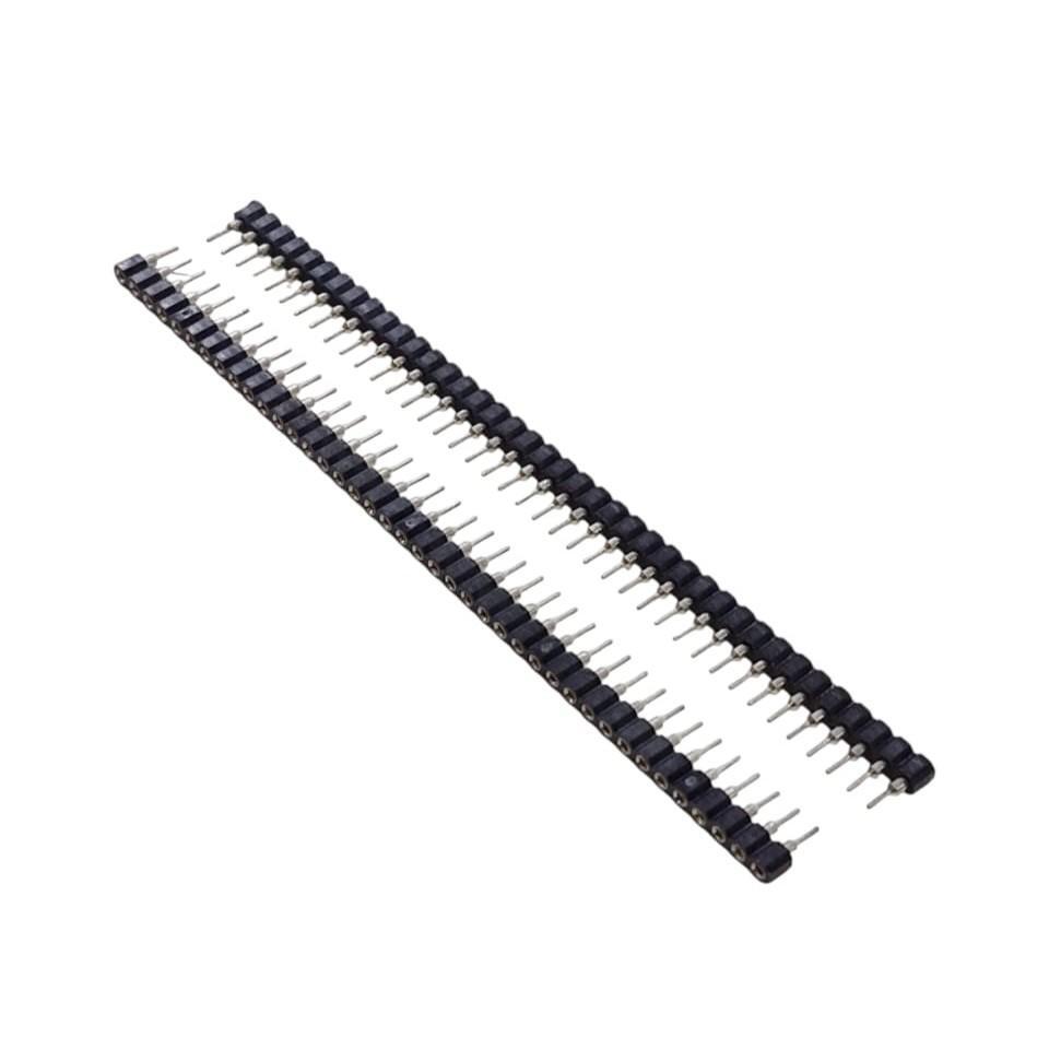 Kit com 10x Barra de Pinos 1x40 Vias Macho 2,54mm