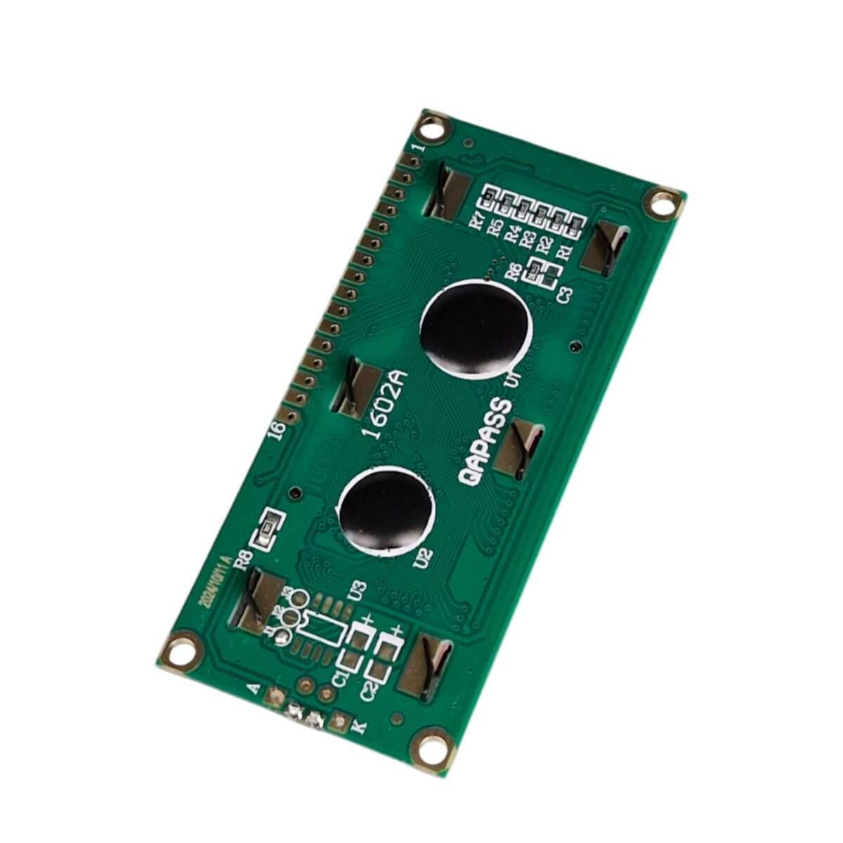 Display Lcd 16x2 Verde 80x60mm - Imagem 2