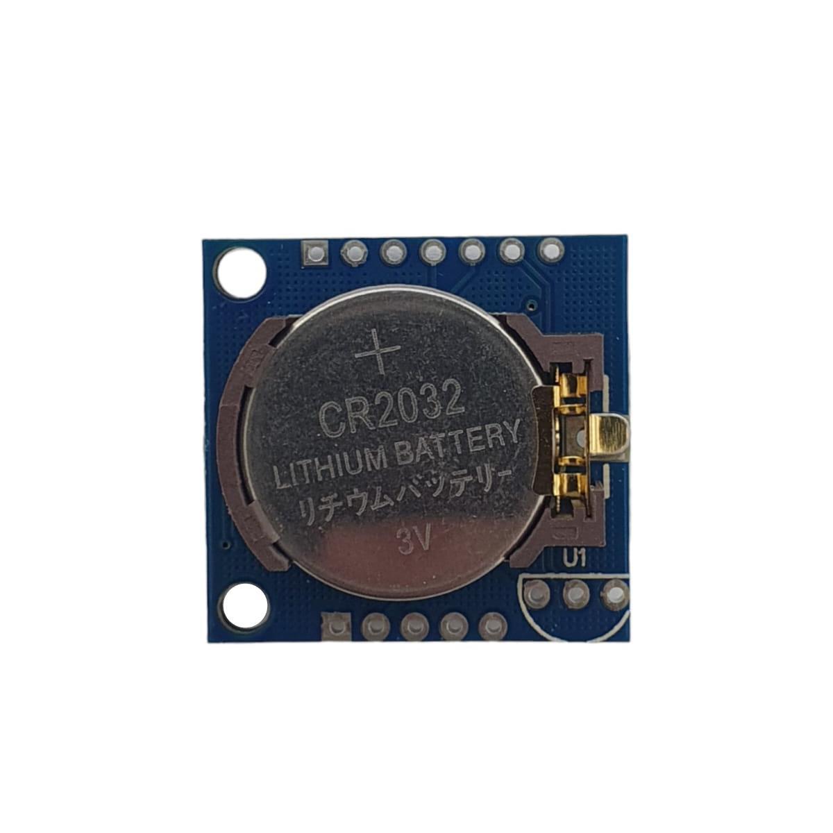 Módulo Relógio Rtc Ds1307 + Eeprom At24c32 Para Arduino - Imagem 4