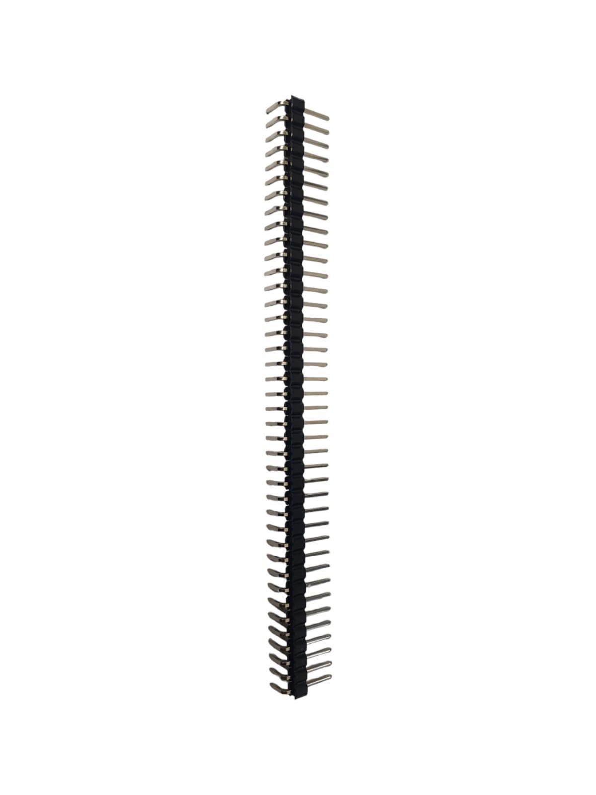 Kit com 200x Barra de Pinos 1x40 90 Graus 2,54mm DS1022-1x40RDF11-B - Imagem 2